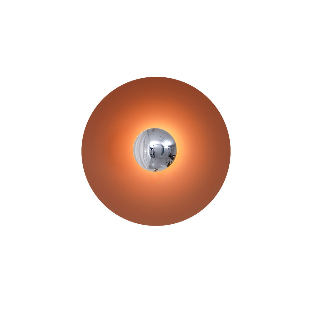 Wall Lamp Eclipse Inspired Halo Glow Modern Minimalist Art Accent-Neutral Decor