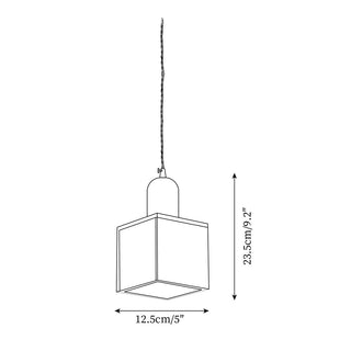 Emberin Suspension en bois de formes assorties en bois massif et laiton-Luire