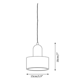 Emberin Suspension en bois de formes assorties en bois massif et laiton-Luire