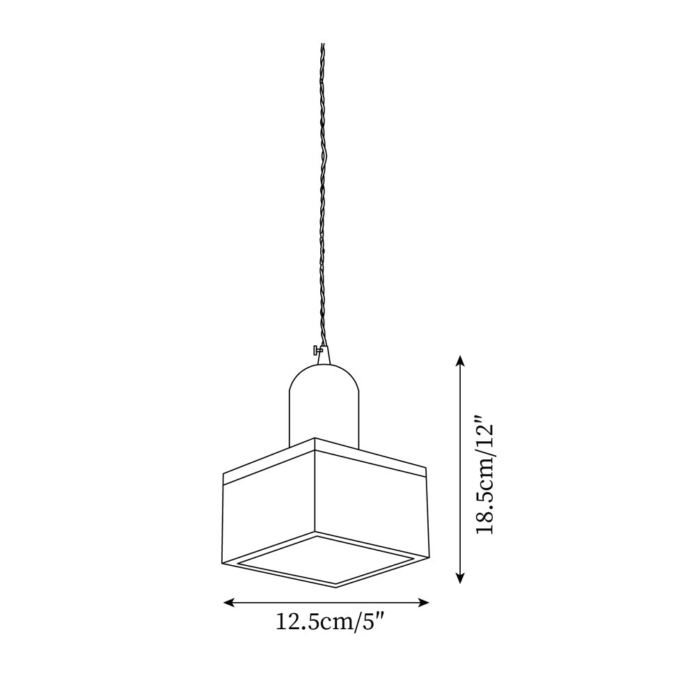 Wood Pendant Lamp Assorted Shapes in Solid Wood and Brass-Neutral Decor