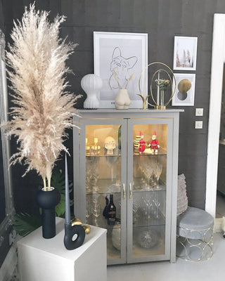 Lirove Lampe de Table Sculpturale en Acier