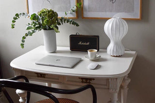 Lirove Lampe de Table Sculpturale en Acier