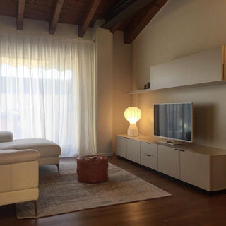 Lirove Lampe de Table Sculpturale en Acier