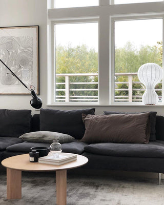 Lirove Lampe de Table Sculpturale en Acier