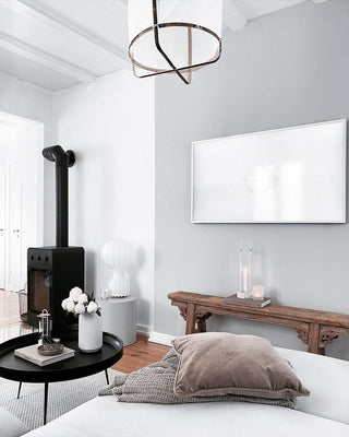 Lirove Lampe de Table Sculpturale en Acier