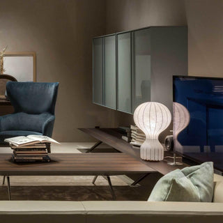 Lirove Lampe de Table Sculpturale en Acier