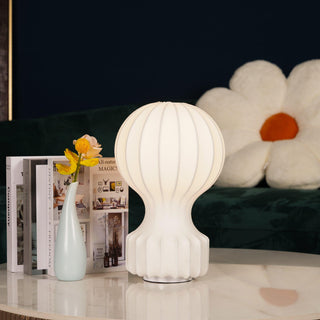 Lirove Lampe de Table Sculpturale en Acier