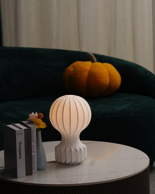 Lirove Lampe de Table Sculpturale en Acier