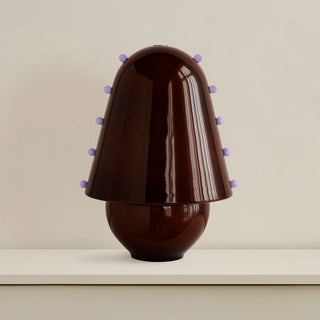 Enzo Lampe de Table Contemporaine en Verre