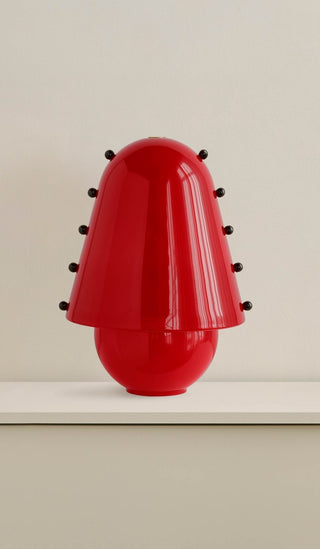Enzo Lampe de Table Contemporaine en Verre