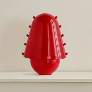 Enzo Lampe de Table Contemporaine en Verre