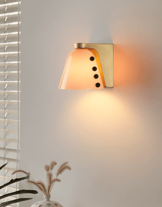Jude Art Déco Applique Murale en Verre