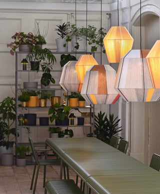 Hand-Wound Lantern Pendant Lamp-Neutral Decor