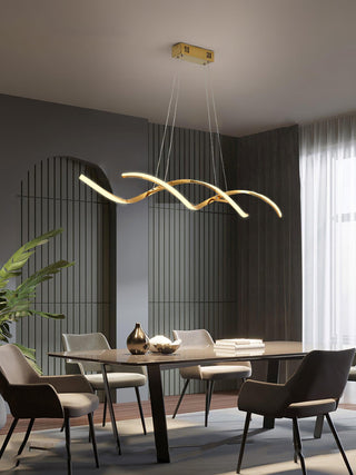 Wavora Lampe Suspendue Vagues Douces