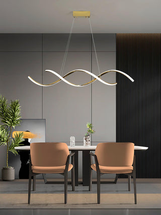 Wavora Lampe Suspendue Vagues Douces