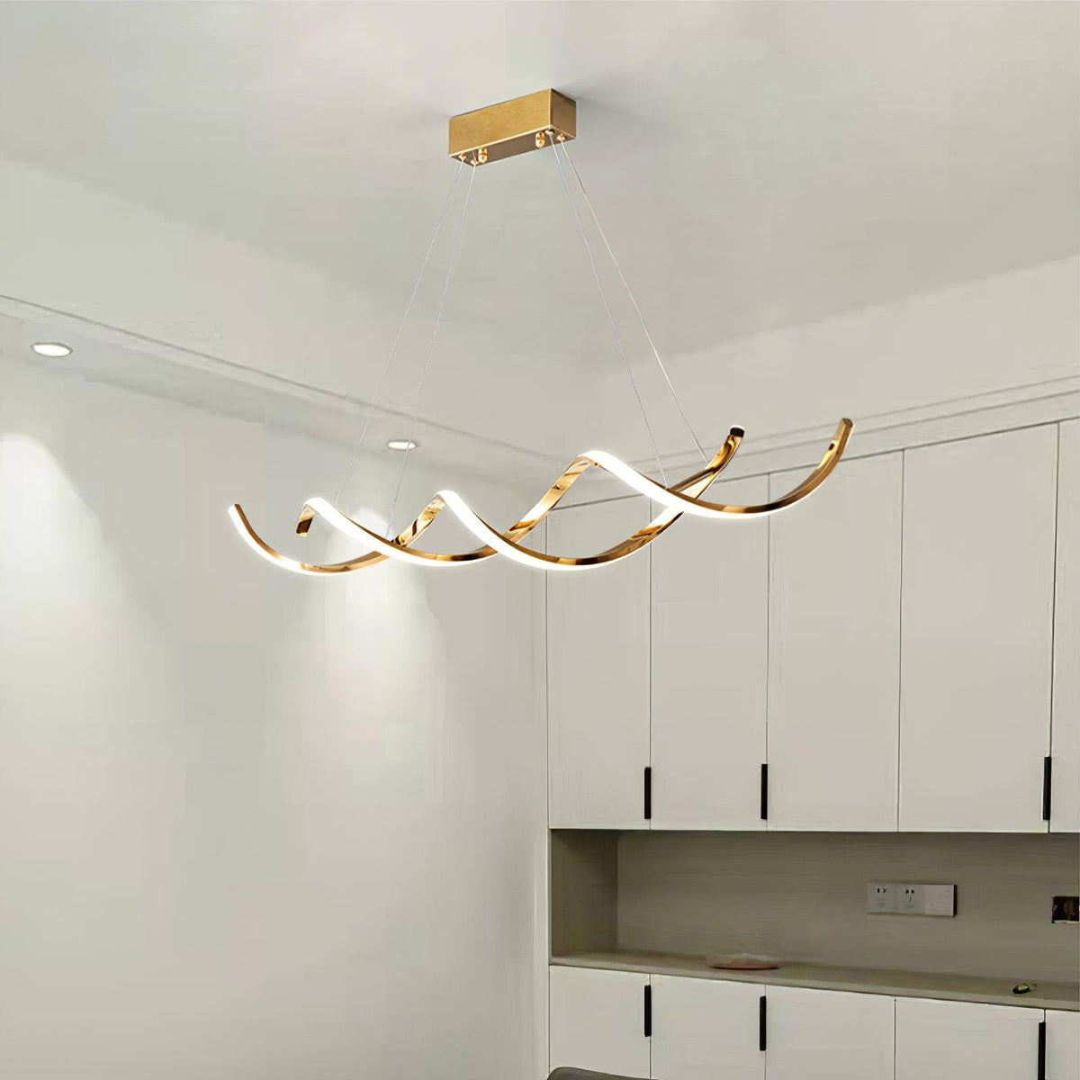 Wavora Lampe Suspendue Vagues Douces