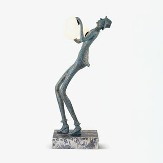 Evlirir Lampadaire en Métal Artisanal Bronze