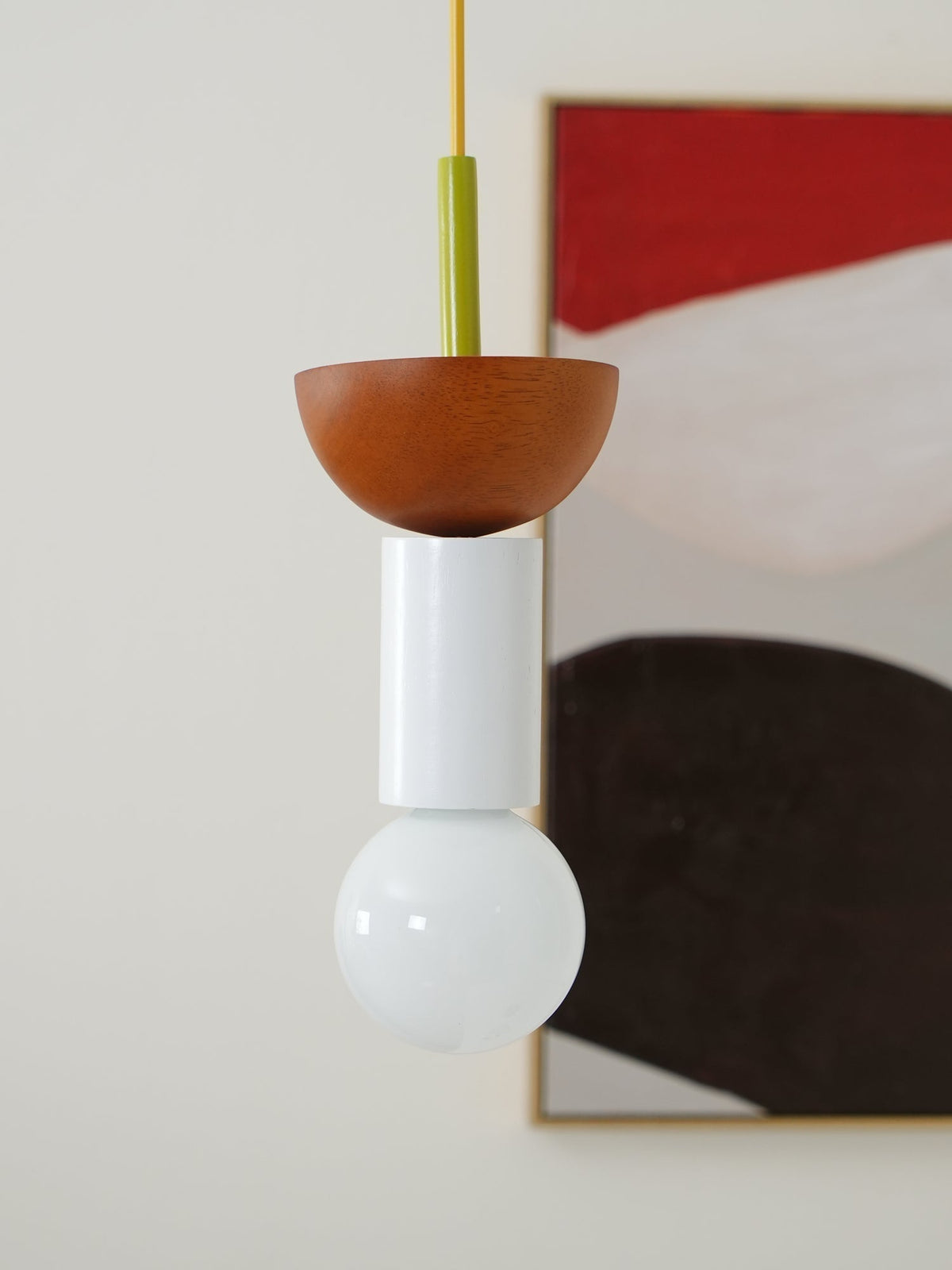 Elena Suspension Moderne en Bois