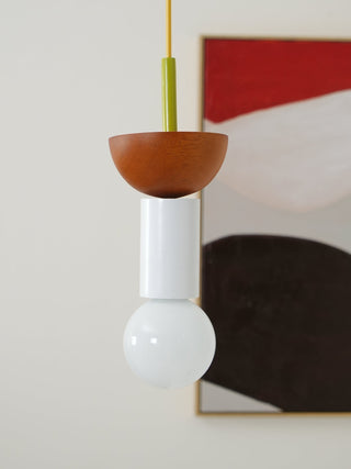 Elena Suspension Moderne en Bois