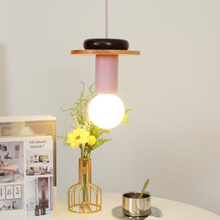 Elena Suspension Moderne en Bois