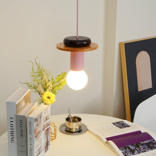 Elena Suspension Moderne en Bois