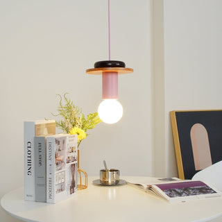 Elena Suspension Moderne en Bois