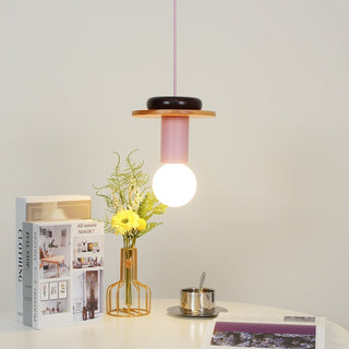 Elena Suspension Moderne en Bois