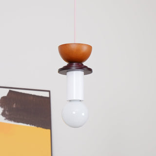 Elena Suspension Moderne en Bois