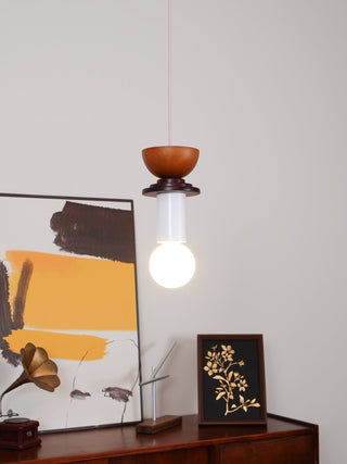Elena Suspension Moderne en Bois