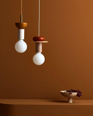 Elena Suspension Moderne en Bois