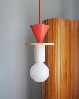 Elena Suspension Moderne en Bois