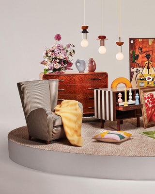 Elena Suspension Moderne en Bois