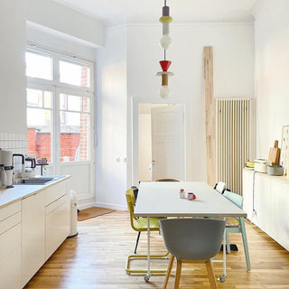 Elena Suspension Moderne en Bois