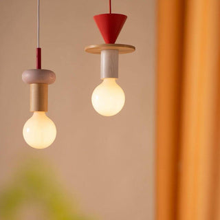 Elena Suspension Moderne en Bois