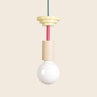Elena Suspension Moderne en Bois