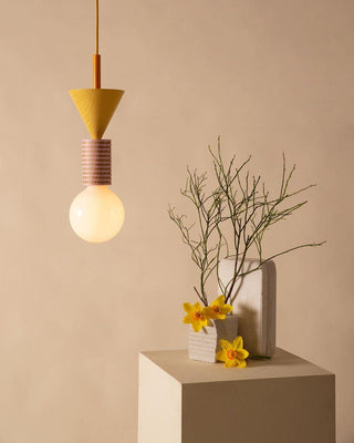Elena Suspension Moderne en Bois