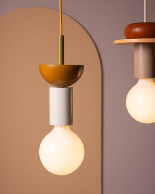 Elena Suspension Moderne en Bois