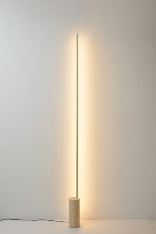 Geometric Linear Floor Lamp-Neutral Decor