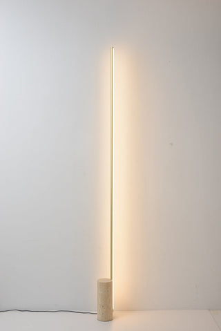 Geometric Linear Floor Lamp-Neutral Decor