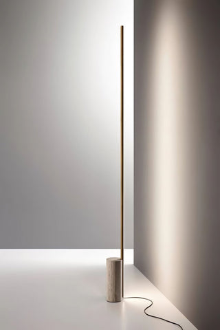 Geometric Linear Floor Lamp-Neutral Decor