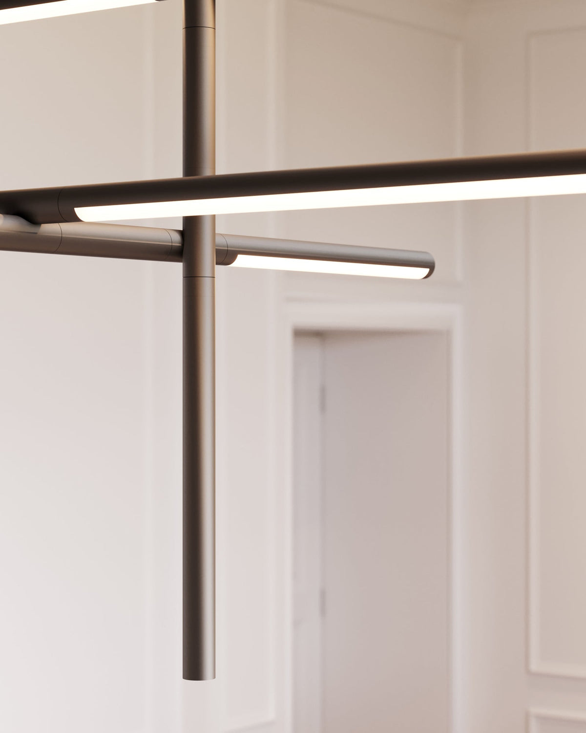 Geometric Linear Pendant Lamp-Neutral Decor