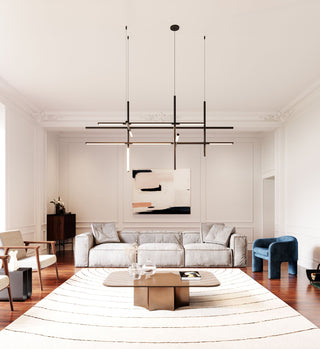 Geometric Linear Pendant Lamp-Neutral Decor