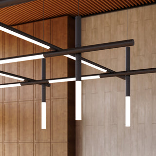 Geometric Linear Pendant Lamp-Neutral Decor