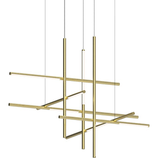 Geometric Linear Pendant Lamp-Neutral Decor