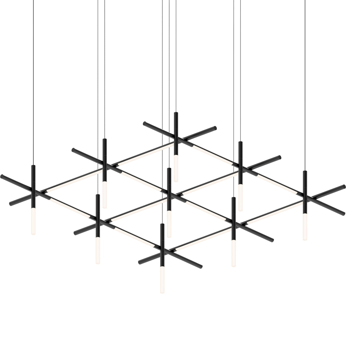 Geometric Linear Pendant Lamp-Neutral Decor