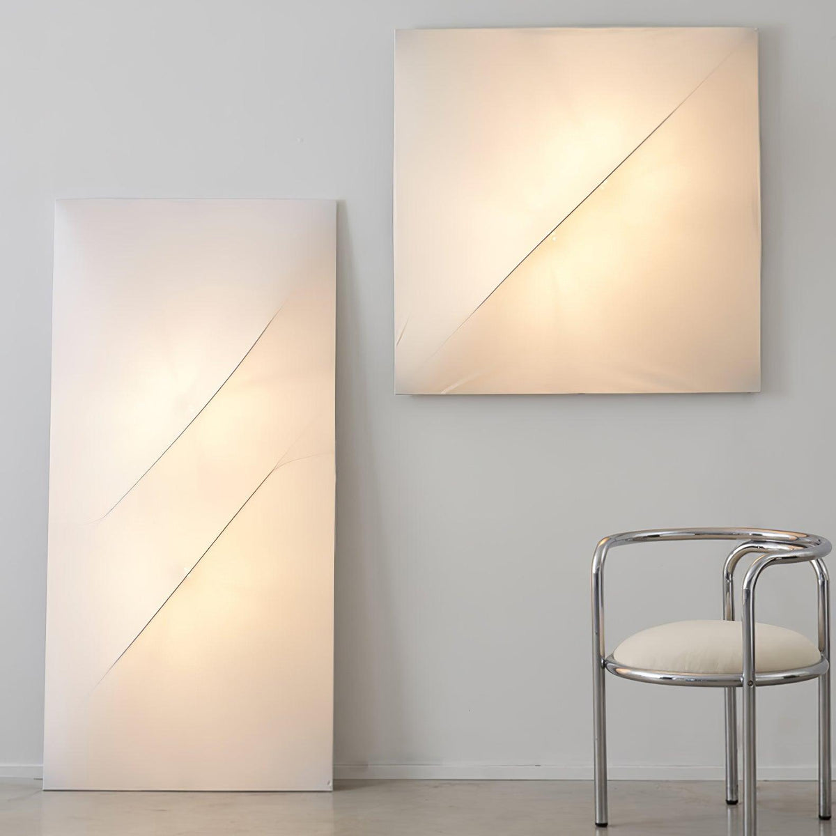 Lumina Minimaliste Tissu Applique