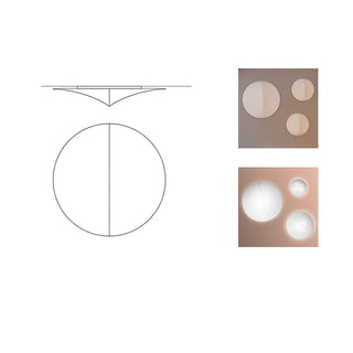 Lumina Minimaliste Tissu Applique