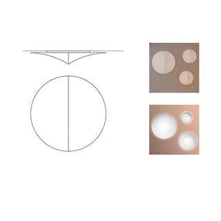 Lumina Minimaliste Tissu Applique