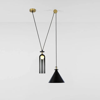 Lustra Lustre en Forme Géométrique Art