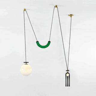 Lustra Lustre en Forme Géométrique Art